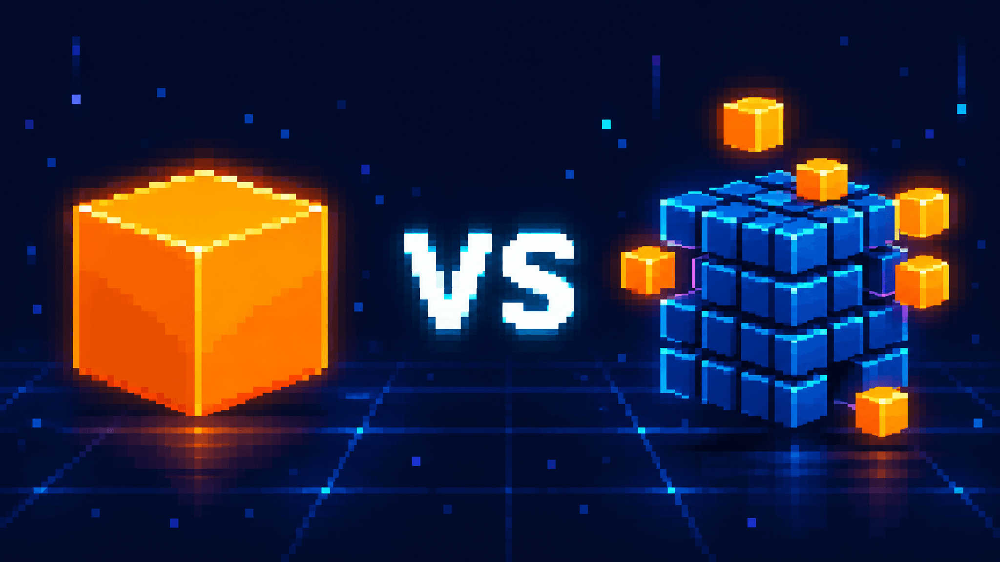 Blockchain Monolítica vs Modular